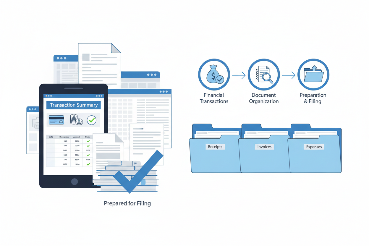 Transaction Summary & Filing Preparation